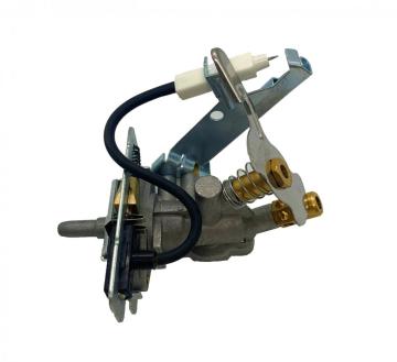 Double gun assembly valve of gasstove