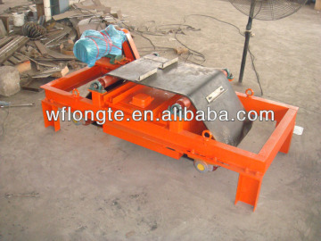 Natural cooling coal belt electro magnetic separator