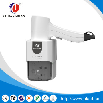 Wall-Mounted lon hair dryer