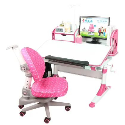 Teen′s Home Study Desk and Chair Furniture Set Children Table