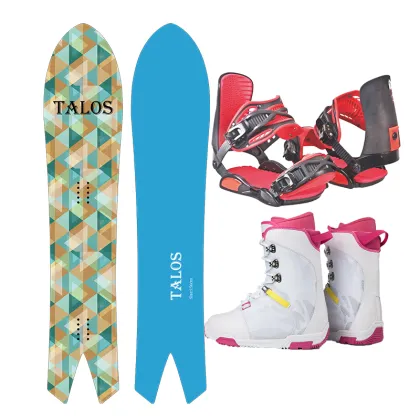 Custom Talos Snowboard Swallowtail Powder Snowboard
