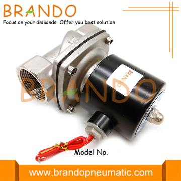 2S350-35 SUW-35 1-1/4&#39;&#39; NC Paslanmaz Çelik Solenoid Valf