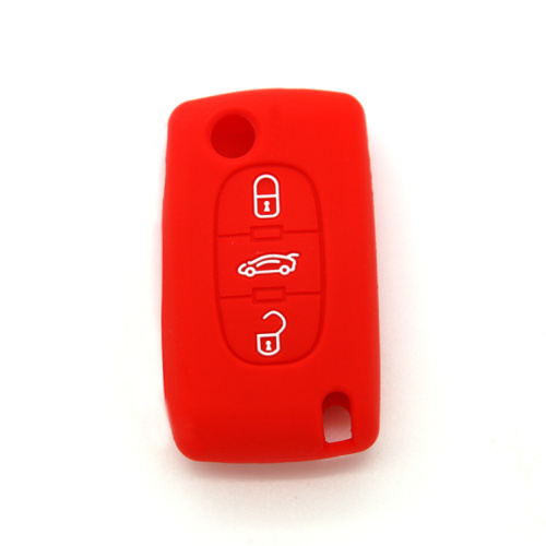 Wholesale cheap fancy custom silicone car key cover