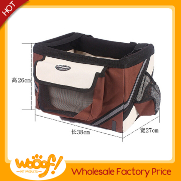 Hot selling pet dog products high quality dog bicycle basket