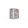 Fast Outdoor Food Kiosk Design for Sale