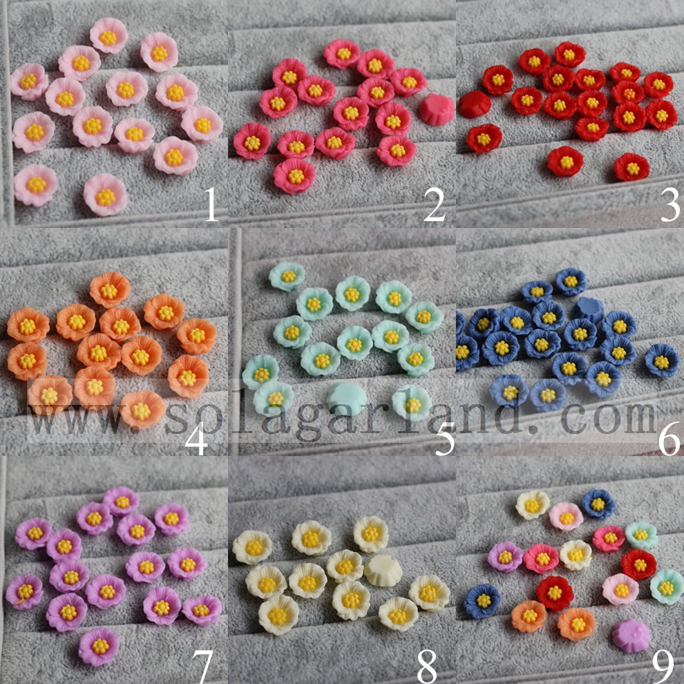 Poppy Flower Beads