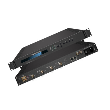 Dispositivo de Headnd 8-em-1 IPTV: H.265/H.264 8 canal Coder IP para transmissão ao vivo