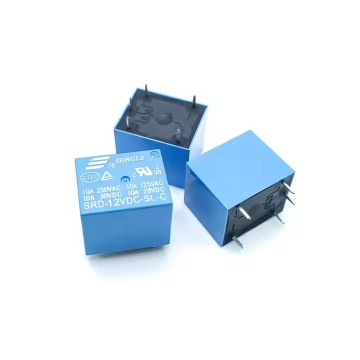 12V-48V DC PCB RELAY 10A 5-PIN لدوائر DC ، في المخزون
