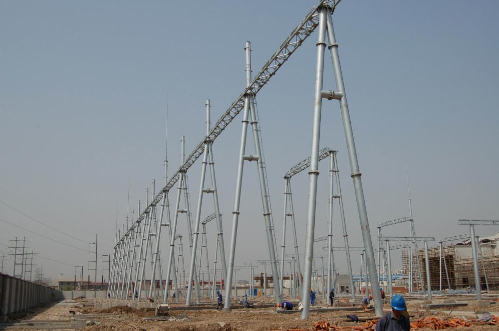 500kV الصلب محطة الهيكل