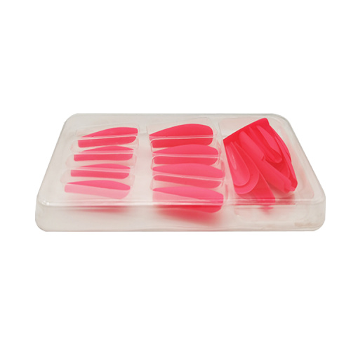 Fake Nails Insert Packaging Tray with Clear Lid