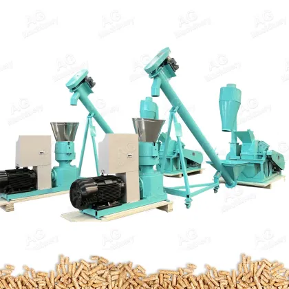 Compact Biomass Pelletizer Machine - Professional Wood Pellets Machinery Line