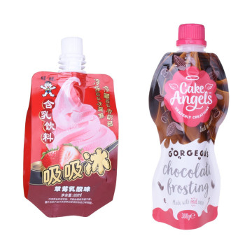Reclosable lynlås poser frugt juice emballage taske