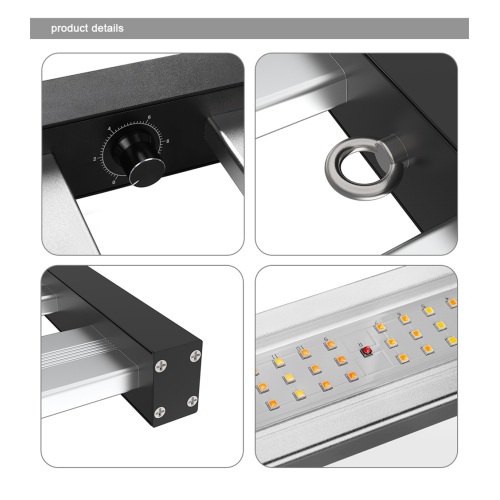 Faltbarer Dimmer Aluminium-LED-Wachstums-Bar-Licht