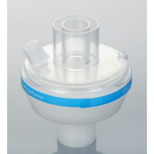Disposable medical tracheostomy artificial nose HME filter