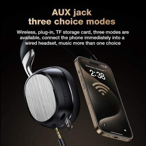 Wireless fashionable over ear headphone