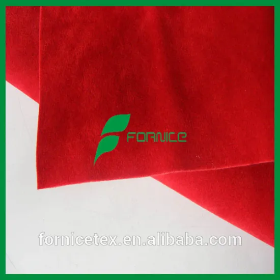 viscose flocking two side fabric for lady shoes