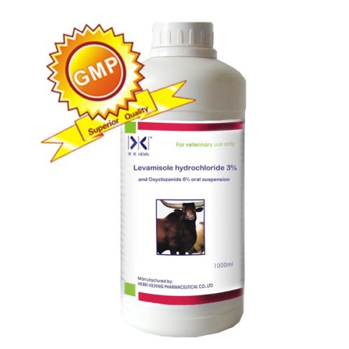 Levamizol% 3 ve Oxyclozanide% 6 Süspansiyon