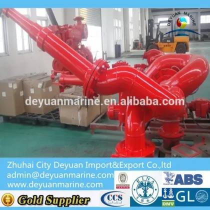 Electric Double Pipe Water Fire Monitor/Cannon(SS300)