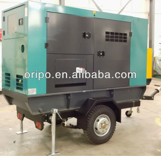 100kva/80kw truck mounted generator sets with 6 cylinder diesel engine 1006tg2a
