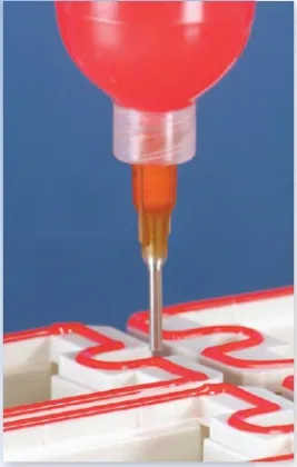 Electronics Computer Control Plastisol Glue Automatic Dispensing
