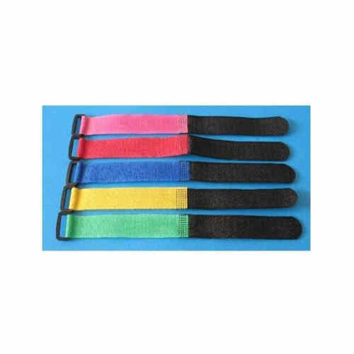 Adjustable elastic strap hook loop fastener belt