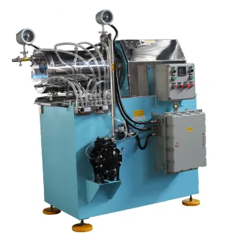 Ceramic Bead Mill for Nano Grinding - WS-40L Horizontal Mill for Lab and Industry