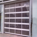 Transparent Sectional Acrylic Sliding Garage Door