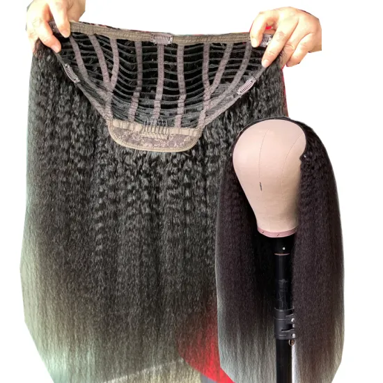 Wholesale High Quality Indian Human Hair Extensions: Invisible Seamless Half Wigs