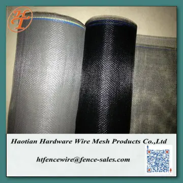 white gray black fiberglass window insect screen