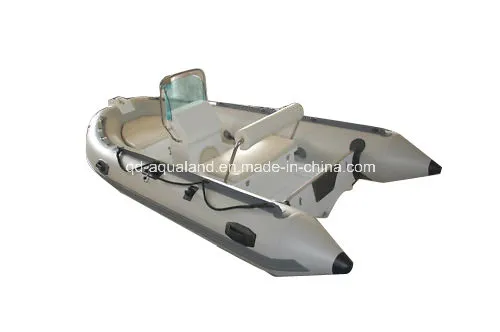 Aqualand 11feet Fiberglass Rigid Inflatable Boat/Motor Boat/Rib Boat (RIB360)