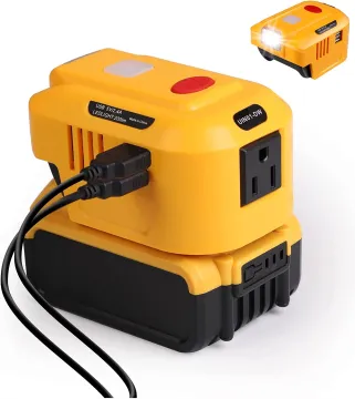 150W Portable Power Supply Inverter with LED Light for DC to AC Conversion