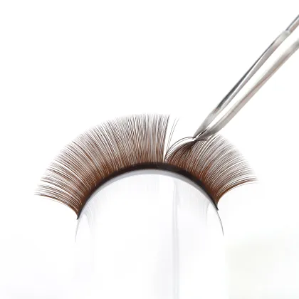 Wholesale Cashmere Matte Black Russian Volume and Individual Eyelash Extensions