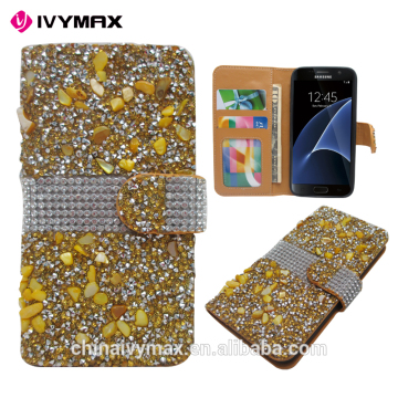 Top selling products fashional Ladies Sytle Cell Phone Leather Case for Samsung Galaxy S7