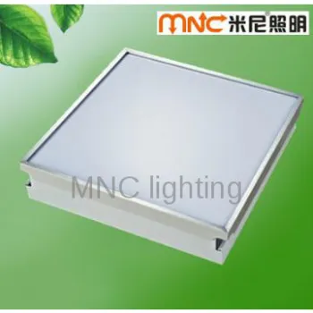 38w square aluminum fluorescent ceiling light