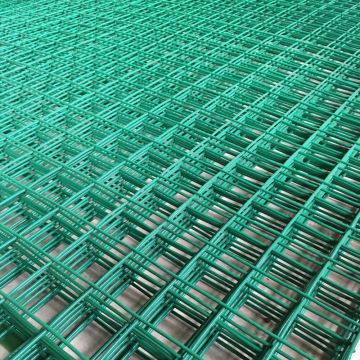 Fence protectrice PVC Panneaux de mailles métalliques soudées