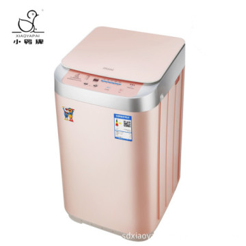 3.5kg Automatic Single Tub Mini Washing Machine with Tempered Glass Cover