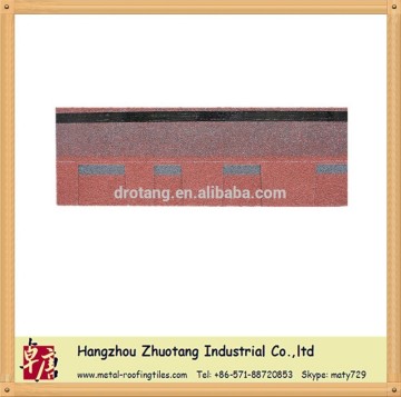 Double layer asphalt roofing