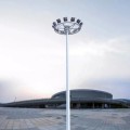 High Mast Lighting Pole Stainless Steel