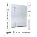 Sistem Pintu Kaca Pivot Swing