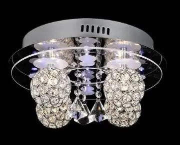 Modern crystal LED G9 ceiling light