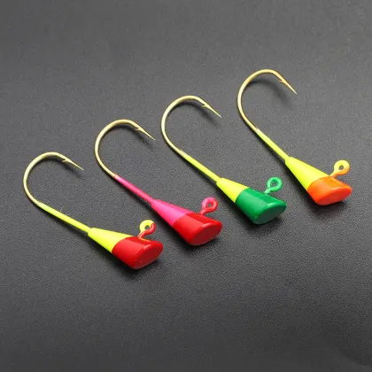  SUPERIORFISHING Saltwater Shad Jig Head Worm Hook JY1007