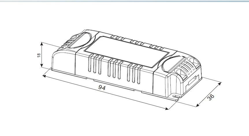 12w 0-10v/1-10v driver