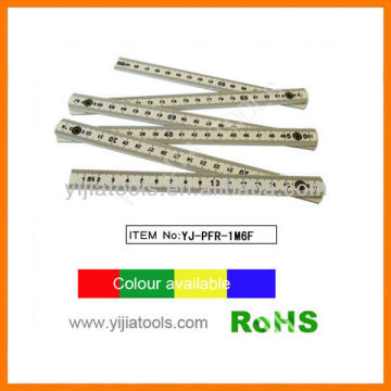YJ-PFR-1M/6F plastic folding ruler