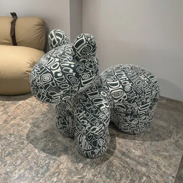 Fancy Modern Danish Wooden Accent Chair with Foam Filling