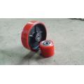 Nylon Polyurethane Rubber Wheel untuk Pallet Truck