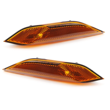 OEM 95863107100 95863107200 Yellow Fender Lights for Porsche Cayenne 92A 2011-2014