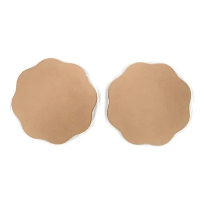 Reusable Silicone Nipple Covers for Ladies: Invisible Fabric Pasties and Underwear Accessories