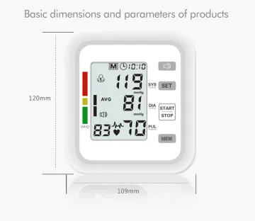 CE approved Intelligent High Accuracy Digital Blood Pressure Monitor Medical Arm Blood Meter Electric BP monitor