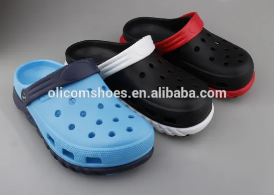 Breathable freely cute holey cleanroom foam womens clogs