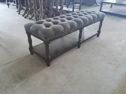 French Stylish Sex Positions: Louis Bench Covered with Fabric